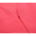 Kate Kasin Mulheres sem mangas moldura redonda chiffon A-Line melancia simples vestido de verão KK000625-2